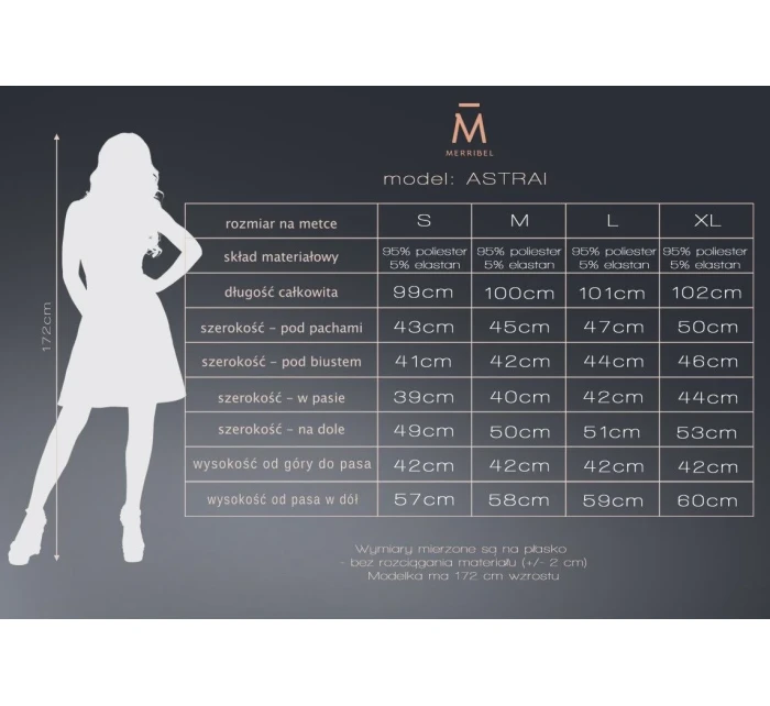 Astrai Černé šaty - Merribel