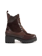 Luxusní dámské vínový kotníčkové boty Obcas Luxusní dámské vínový kotníčkové boty Obcas