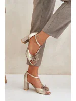 Sandály na podpatku  model 212584 Step in style