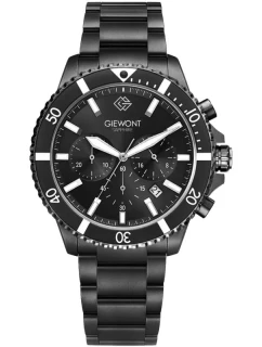 Pánské hodinky Chronograph Sapphire Black model 21807539 - Giewont