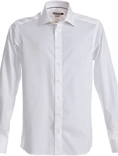 J.Harvest & Frost 01 Regular Men Nežehlivá košile s dlouhým rukávem white model 22454073