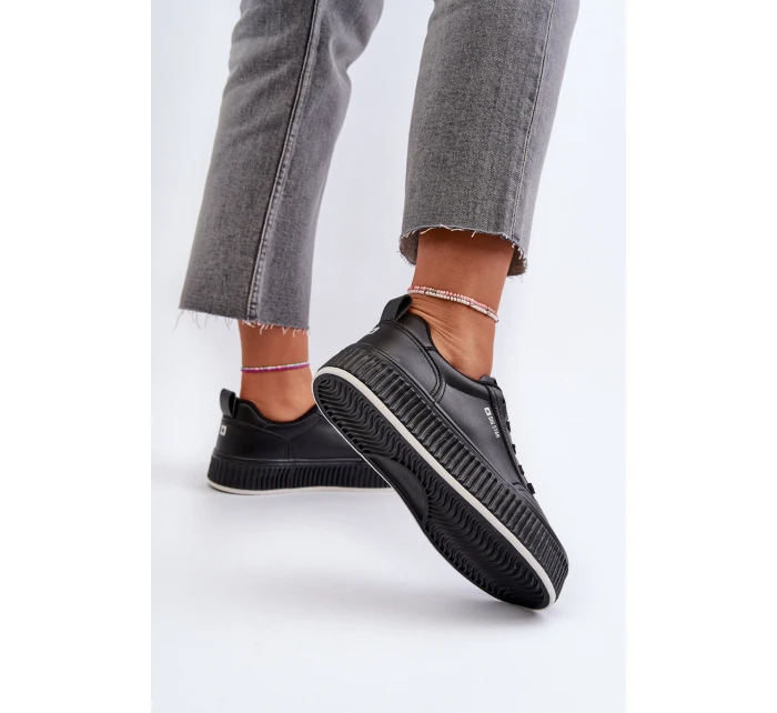 Dámské tenisky na platformě Big Star NN274255 černé Dámské tenisky na platformě Big Star NN274255 černé