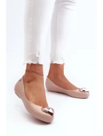 Dámské baleríny srdcem  Nude model 21661875 - Zaxy