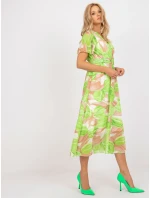 Šaty DHJ SK 15967.54P světle zelená Šaty DHJ SK 15967.54P světle zelená
