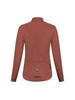 Rogelli dámský dres s dlouhým rukávem MONO hnědý XS