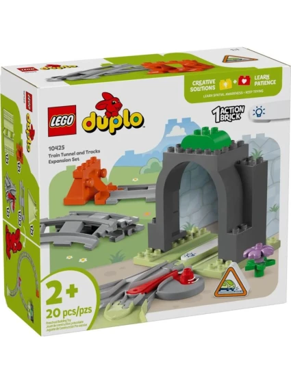LEGO DUPLO TOWN 10425 Tunel a koleje - rozšiřující sada