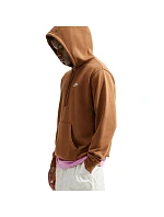 Pánská mikina Nike Club FT PO Hoodie světle hnědá FN3866 270 Pánská mikina Nike Club FT PO Hoodie světle hnědá FN3866 270