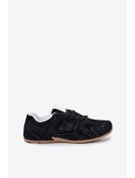 Dámské Sportovní Boty Z Eko Semiše Černé model 21701308 - Boto Dámské Sportovní Boty Z Eko Semiše Černé model 21701308 - Boto