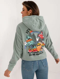 Mikina D20005M02679A pistácie