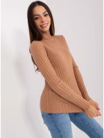 Jumper PM SW 1087.09 světle hnědý Jumper PM SW 1087.09 světle hnědý