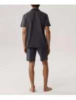 model 20905112 pyžamo kr/r S2XL pánské pyžamo na zip - Atlantic