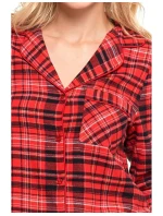 Pyžamo Moraj PDD7200-002 dlouhé/r 2XL-3XL pruhované