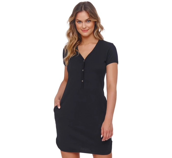 Dámská těhotenská košile 4542 black - Doctornap Dámská těhotenská košile 4542 black - Doctornap