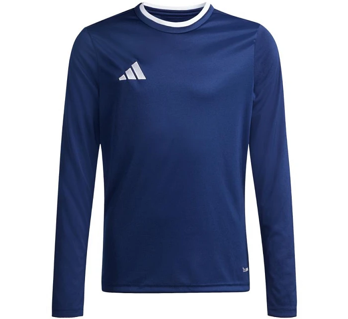 Adidas Entrada 26 dětské tričko s dlouhým rukávem tmavě modré KF5877 Adidas Entrada 26 dětské tričko s dlouhým rukávem tmavě modré KF5877