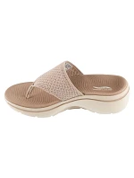 Sandály Skechers Go Walk Arch Fit 2.0 – Carrie 140861-TPE, béžové, velikost 36