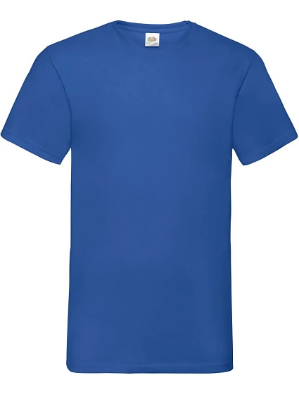 Fruit of the Loom Valueweight V-Neck T Tričko s výstřihem do V 16.1066 royal blue Fruit of the Loom Valueweight V-Neck T Tričko s výstřihem do V 16.1066 royal blue