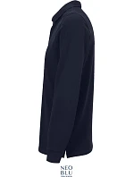 NEOBLU Owen LSL Men Pánské těžké piqué polo s dlouhým rukávem 24.4396 night blue