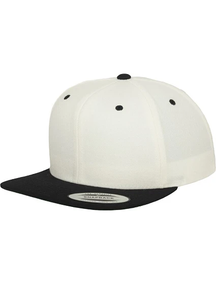 Flexfit 6089M 6 panelová Snapback kšiltovka 55.6089 natural/black Flexfit 6089M 6 panelová Snapback kšiltovka 55.6089 natural/black