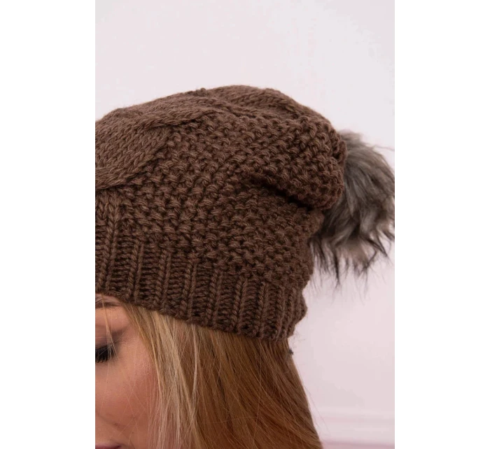 Fleecová čepice Sandra K210 cappuccino Fleecová čepice Sandra K210 cappuccino