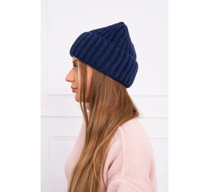Čepice s Magda navy blue model 18751331 - K-Fashion Čepice s Magda navy blue model 18751331 - K-Fashion