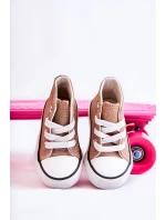 Dětské vysoké tenisky Růžové zlato Catrina Dětské vysoké tenisky Růžové zlato Catrina
