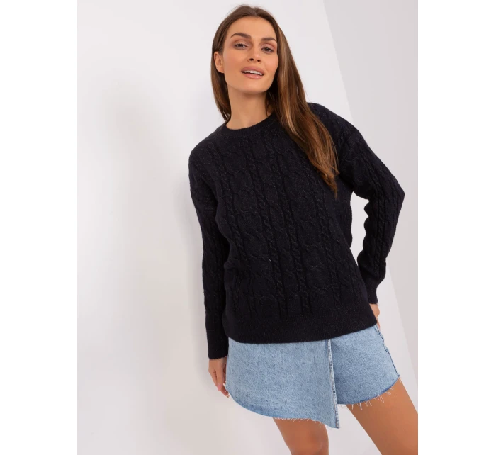 Sweter AT SW model 18884798 czarny - FPrice