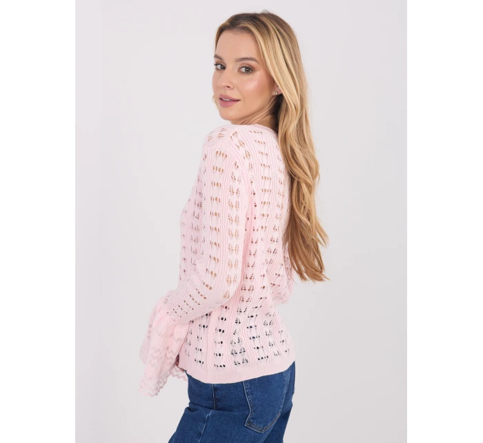 Sweter PM SW model 21821358 jasny różowy - FPrice