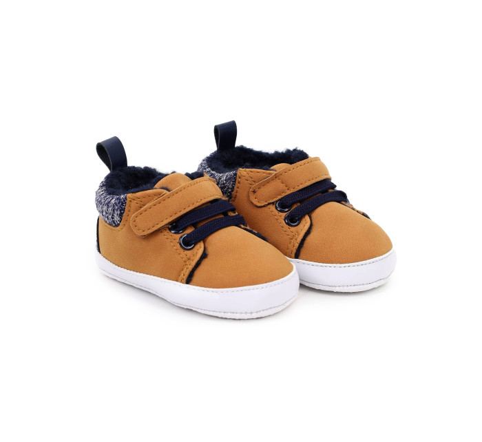 Yoclub Dětské chlapecké boty OBO-0015C-6800 Brown