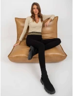 Dámské legíny RV LG model 20774242 černé Relevance Fashion - FPrice Dámské legíny RV LG model 20774242 černé Relevance Fashion - FPrice