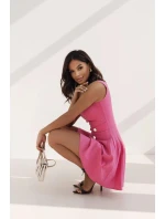 Dámské šaty Holly / model 21135584 Tmavě růžová LaBalancia - Labellamafia Dámské šaty Holly / model 21135584 Tmavě růžová LaBalancia - Labellamafia