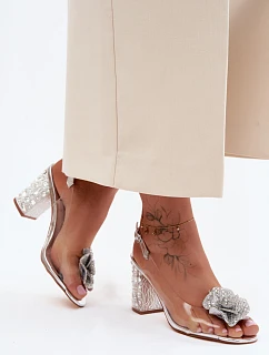 Sandály na podpatku  model 228403 Step in style
