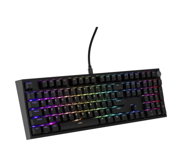 GENESIS THOR 404 Univerzální USB QWERTY klávesnice česky černá GENESIS THOR 404 Univerzální USB QWERTY klávesnice česky černá