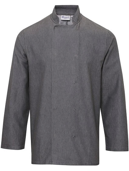 Premier PR 660 Džínový kuchařský rondon 39.0660 grey denim Premier PR 660 Džínový kuchařský rondon 39.0660 grey denim