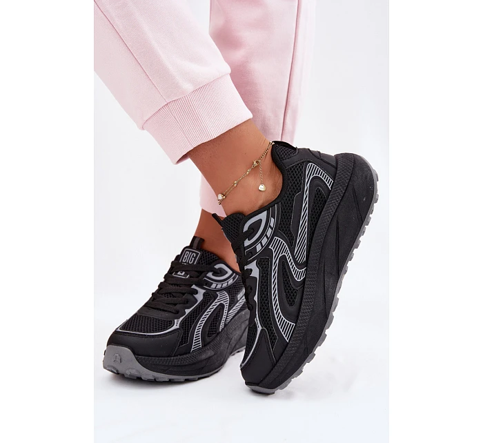 Dámské sportovní tenisky Big Star model 22073695 HIPOLY SYSTEM černé - Big Star Shoes