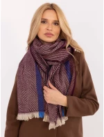 Szalik AT SZ model 20758562 bordowy - FPrice