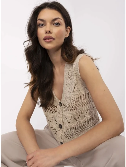 Sweter model 21057818 beżowy - FPrice