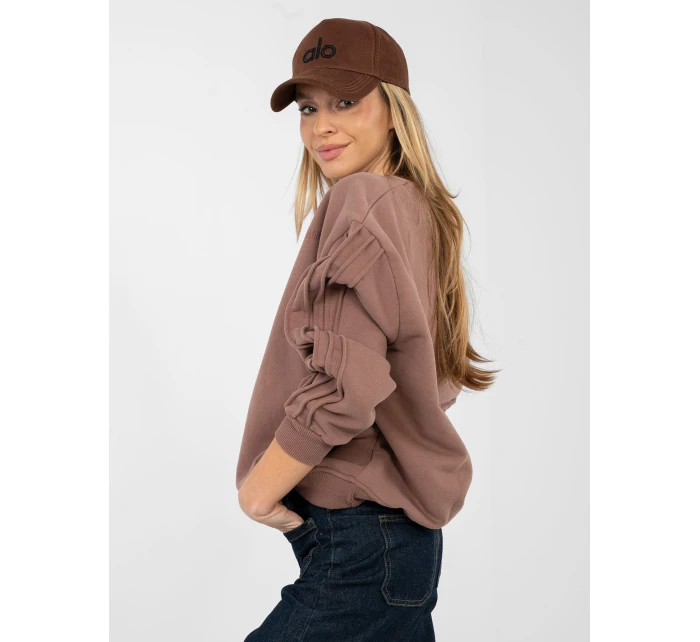 Mikina NS BL NS2548.05 hnědá