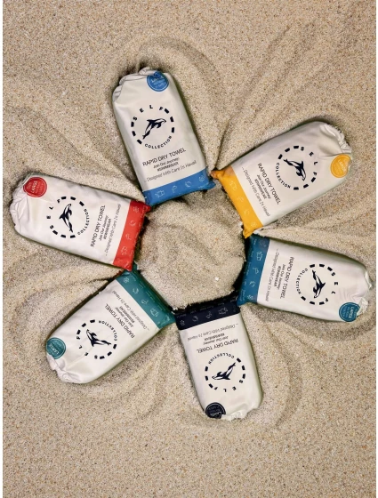 Plážový ručník RE5-5 malinový - Self Plážový ručník RE5-5 malinový - Self