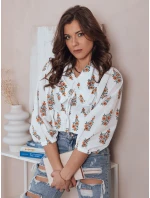 Dámská halenka ORMIAN bílá FashionStreet DY0370