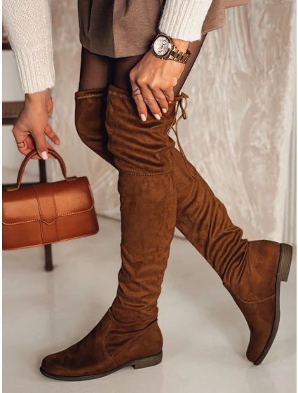 Dámské velbloudí boty Dstreet ZY0574 Dámské velbloudí boty Dstreet ZY0574