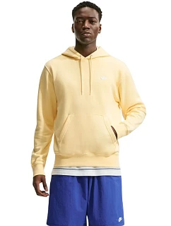 Pánská mikina Nike Club BB, žlutá, FN3859 722