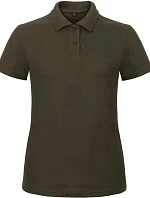 B&C ID.001 /women Dámské piqué polo 01.ID10 brown
