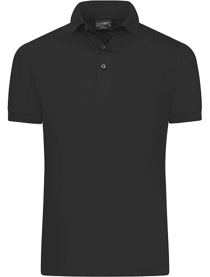 Daiber JN 1302 Pánské Slim Fit žerzejové polo 02.1302 black Daiber JN 1302 Pánské Slim Fit žerzejové polo 02.1302 black