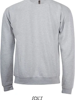 SOL'S Spider Unisex mikina 25.1168 grey melange