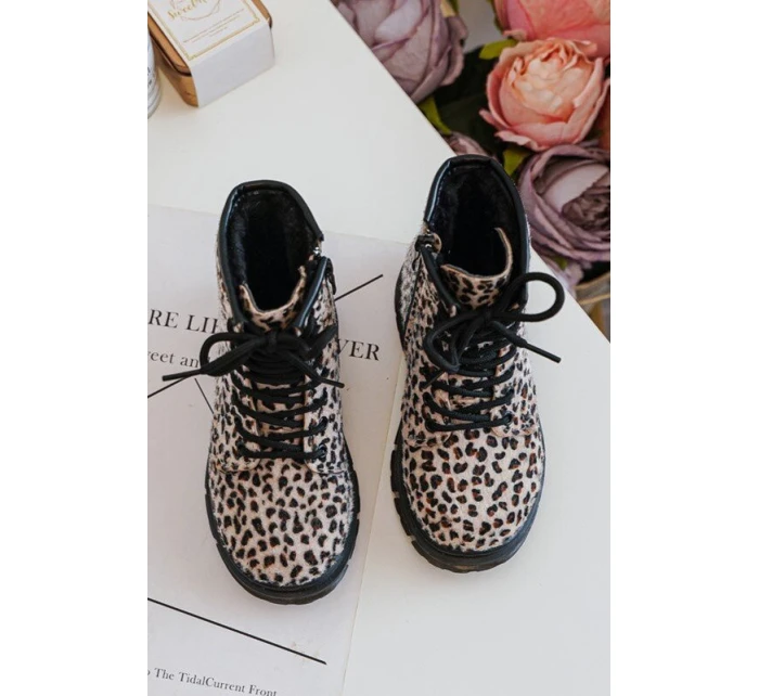 Dětské Botky s Zipem Bežové model 21636505 - Boto Dětské Botky s Zipem Bežové model 21636505 - Boto