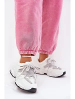 Tenisky Sportovní Boty Dámské S Dvojitým Šněrováním Bílé Efobell Tenisky Sportovní Boty Dámské S Dvojitým Šněrováním Bílé Efobell