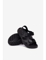 Pěnové Dětské Sandály Big Star model 21694516 Černé - Big Star Shoes Pěnové Dětské Sandály Big Star model 21694516 Černé - Big Star Shoes