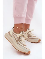 Dámské Sportovní Boty Big Star TT274571 HI-POLY SYSTEM Béžové Dámské Sportovní Boty Big Star TT274571 HI-POLY SYSTEM Béžové