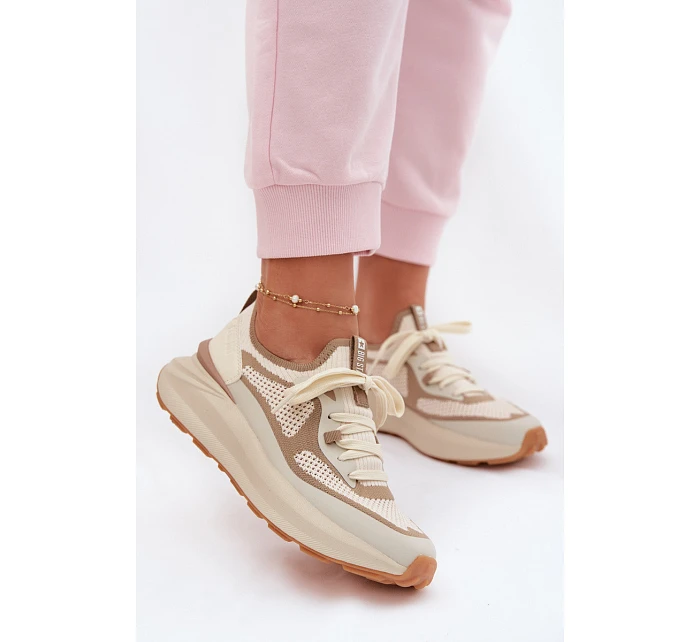 Dámské Sportovní Boty Big Star TT274571 HI-POLY SYSTEM Béžové Dámské Sportovní Boty Big Star TT274571 HI-POLY SYSTEM Béžové