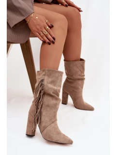 Boty na podpatku  model 221128 Step in style